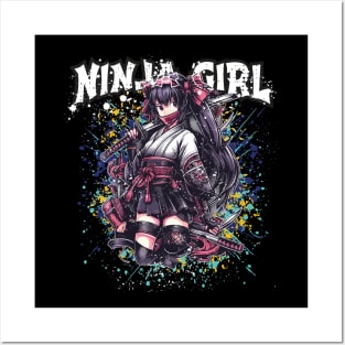 Silent Shadows: The Adventures of Ninja Girl Posters and Art